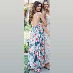 Plum Pretty Sugar | Dresses | Plum Pretty Sugar Off Shoulder Maxi Floral  Dress | Poshmark